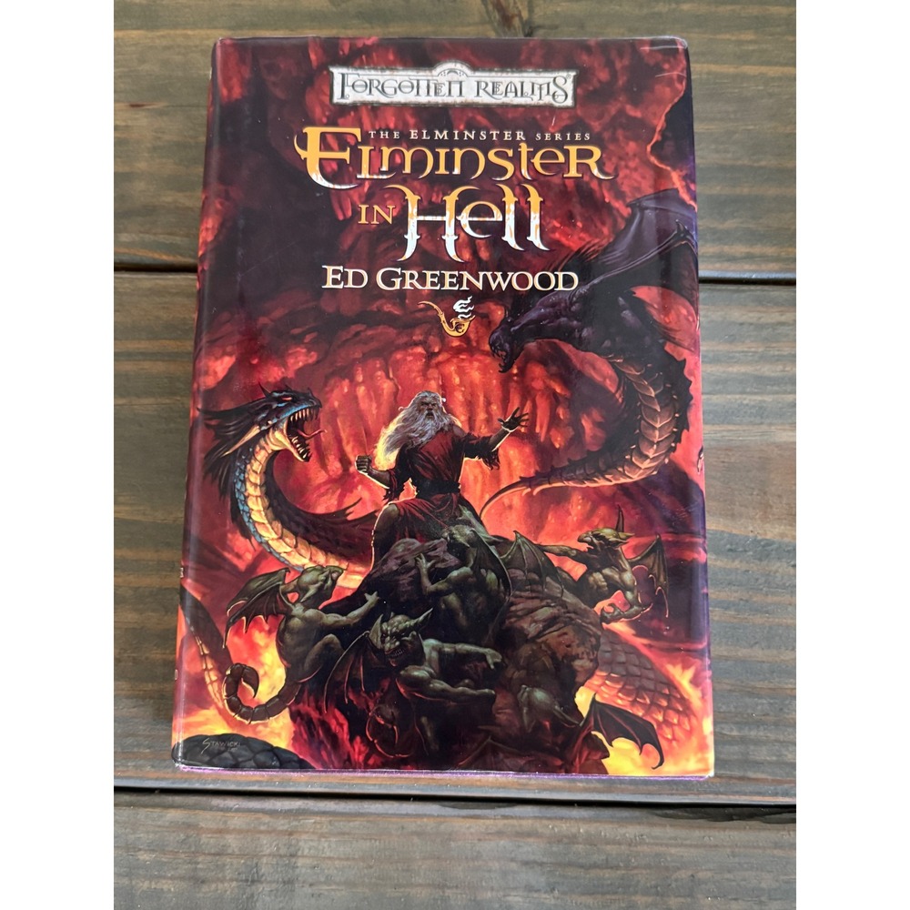 Forgotten Realms Elminster in Hell Book Fantasy Hardcover‎  First Printing